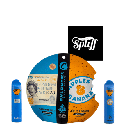 Cookies Dual Chamber Disposable 2g (London Pound Cake x Apples & Bananas)
