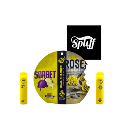 Lemonade 2g Dual Chamber Vape (Sorbet x Yellow Roses)
